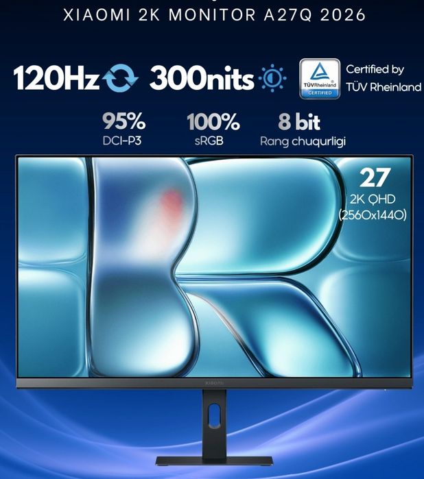 Redmi 27 IPS 2k 120Hz