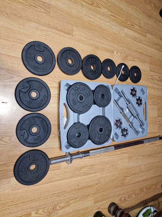 Set gantere cu greutati Bucuresti Sectorul 6 • OLX.ro