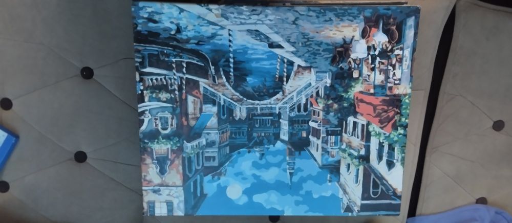 Продаются картины на холсте, выполненные в технике «картина по номерам