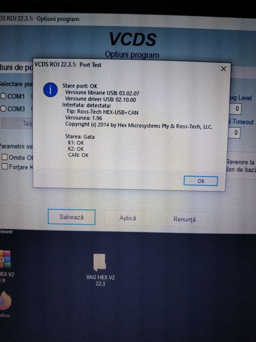 VAG COM VCDS 25.3X HEX V2 in Romana/Engleza cu Garantie 12 LUNI !