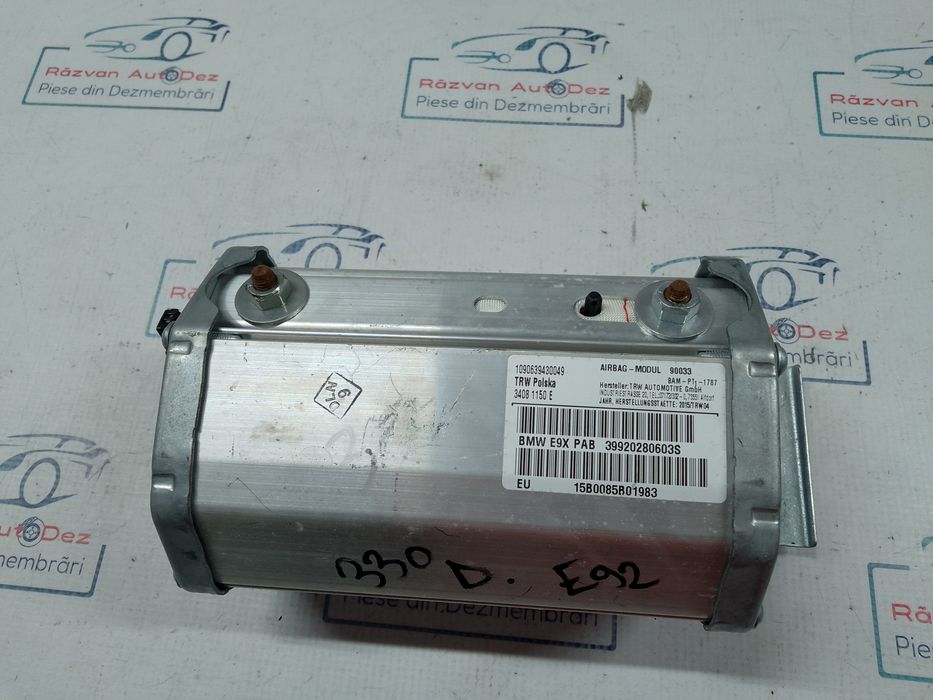 airbag pasager bmw seria 3 e90 - motorina 2011