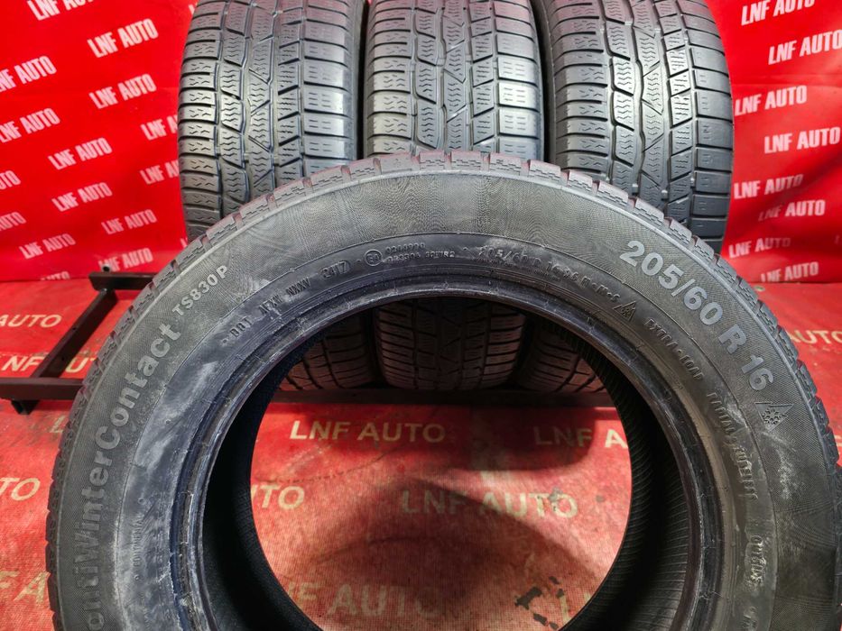 Anvelope de IARNA - 205/60/16 - Continental - 6.4 MM - DOT 2017 !