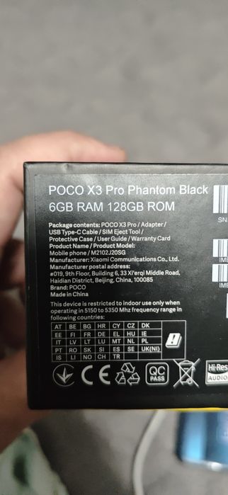 Продам Poco X3 Pro