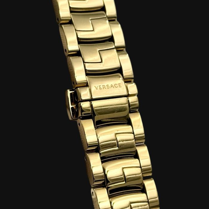 Versace Hellenyium Chronograph – Gold-Tone Luxury мъжки часовнин