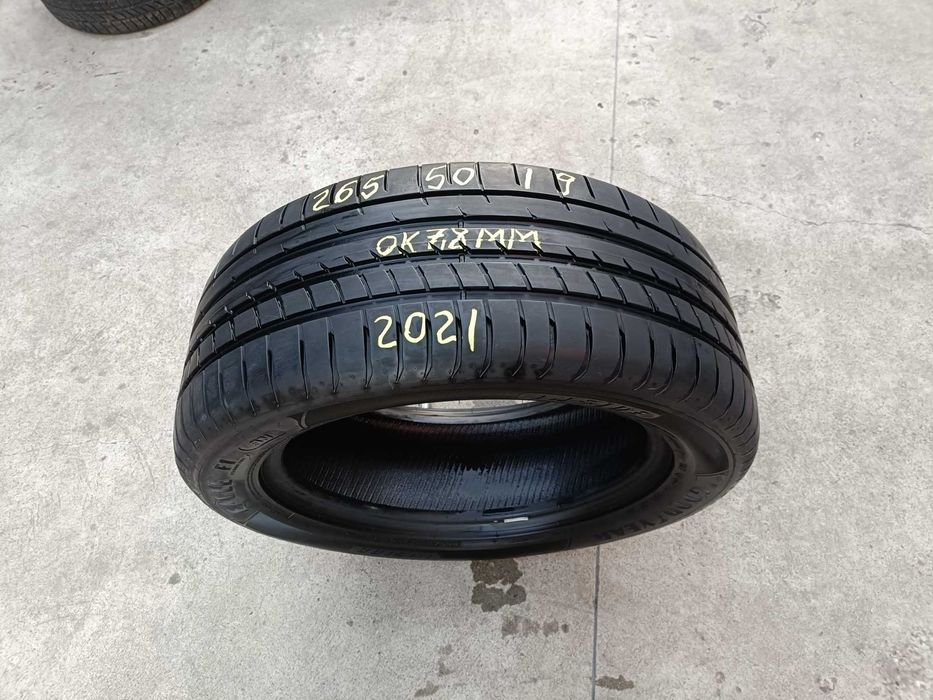 O anvelopa vara 265 50 19 goodyear asymmetric 2 ptofil de 7,8 mm