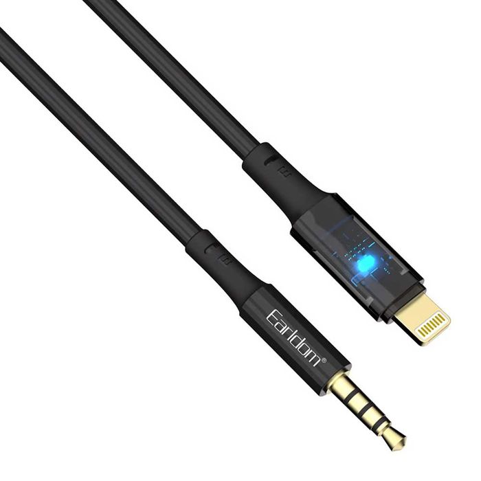 AUX към Lightning кабел за iPhone ET-AUX52, 3.5мм жак 1 метър