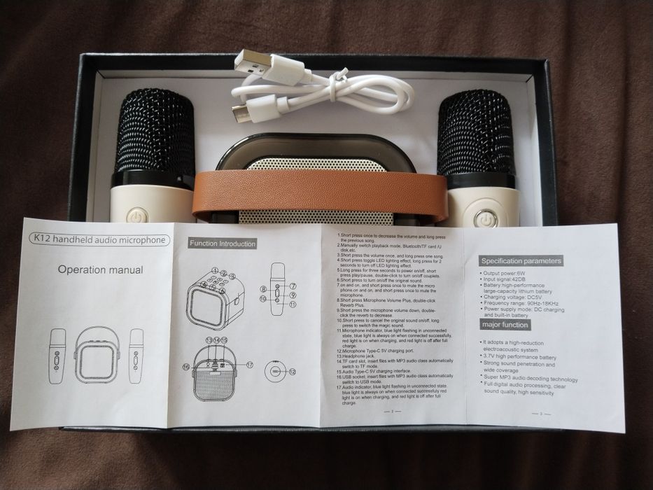 Портативный домашний караоке