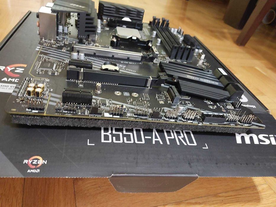 AMD Ryzen 7 5800X + MSI B550-A Pro