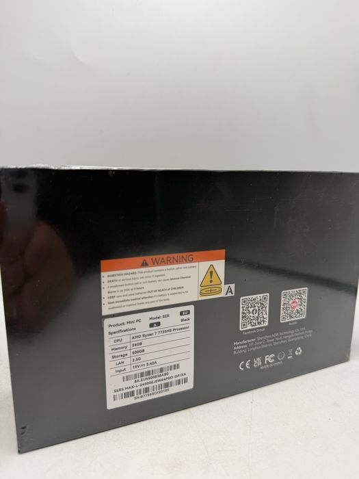 Ser Mini Pc Ryzen 7-7735HS Sigilat Oferta Pret