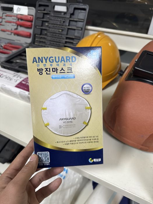 Маска распиратор 3M и Anyguard KOREA raspirator