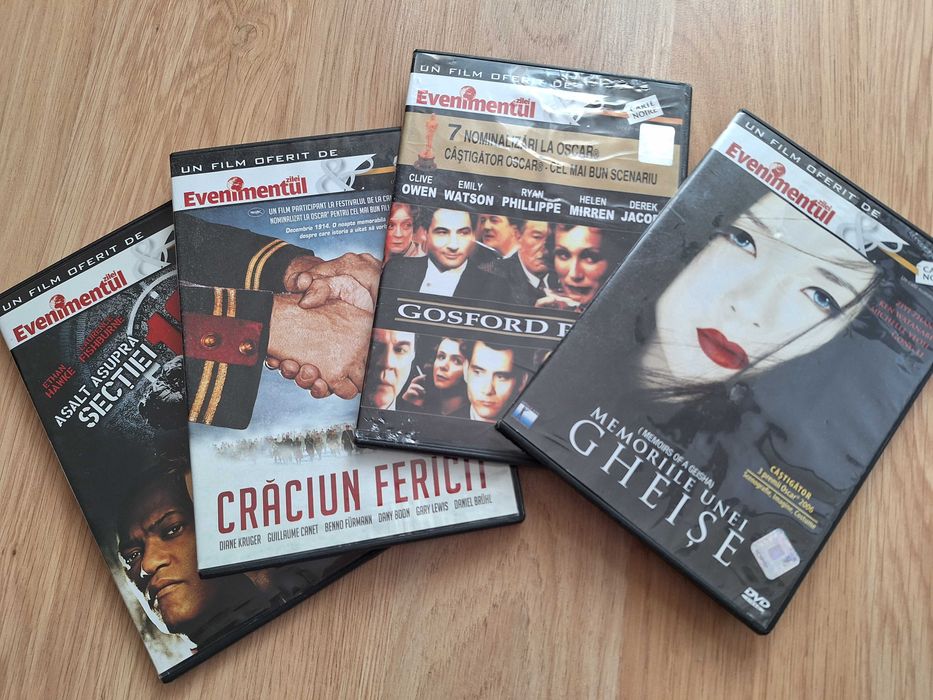 Vand DVD-uri cu filme de colectie.