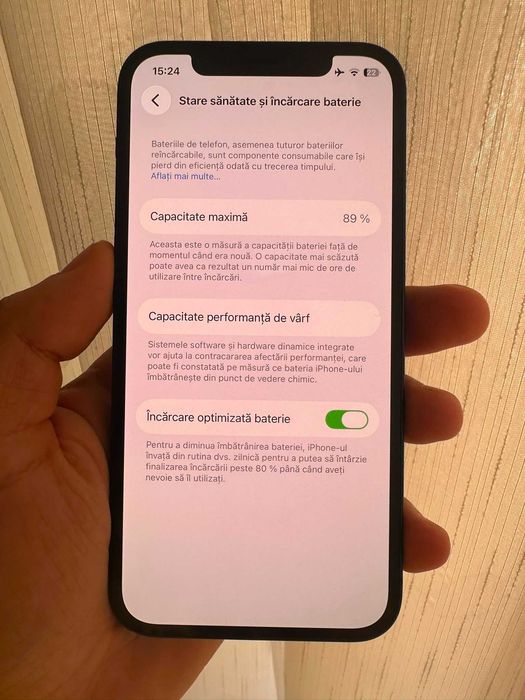 Iphone 12 64 GB 89% Baterie Liber de retea Impecabil