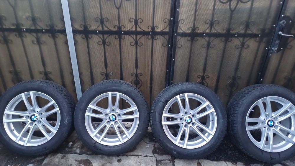 Jante magneziu Rial vw,skoda cu cauciucuri 5x112 pe 17 Import Germania