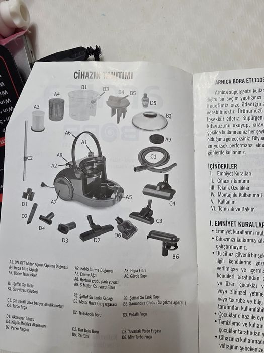 Пылесос Arnica Bora 5000 Euro Violet