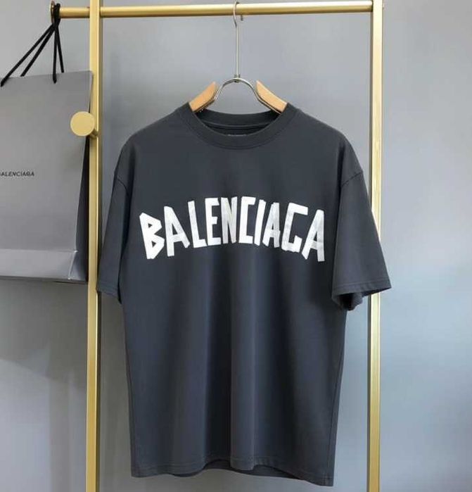 ОВЪРСАЙЗ тениски с BALENCIAGA дизайн, 6 цвята! Или поръчай с ТВОЯ идея