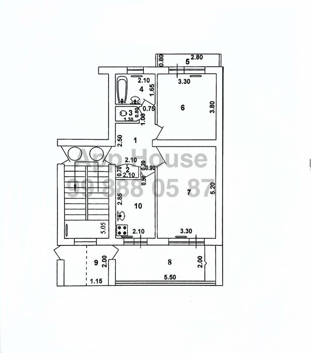 2 Комнаты 2/4/5 Лисунова 1а, 77 серия, Кадышева, Авиасозлар 2, Ипотека