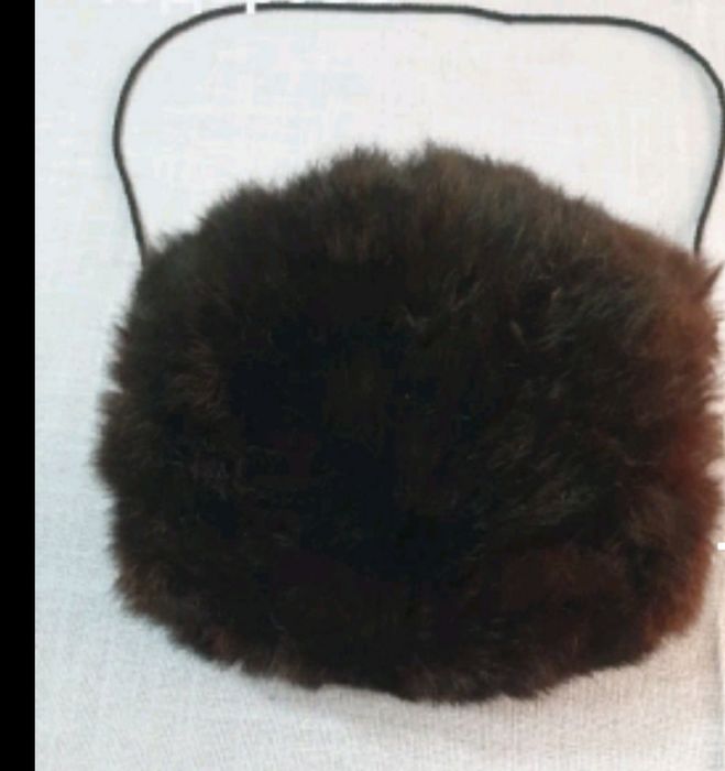 Аристократична ръкавица - маншон от естествена кожа