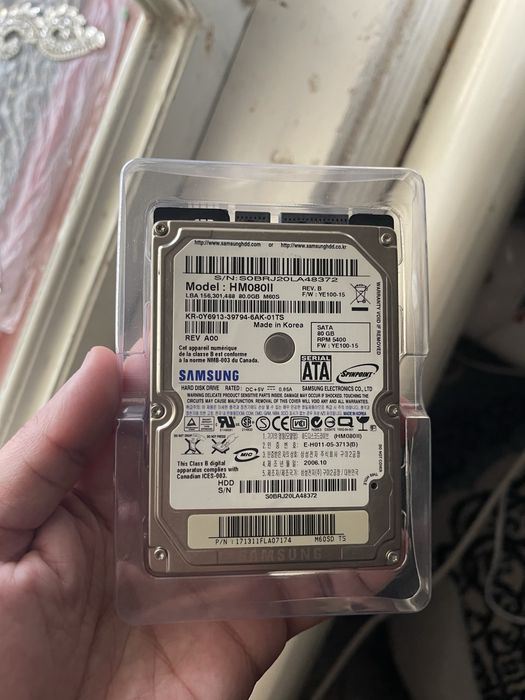 Hhd sotiladi 80 gb lik xolati alo darajada