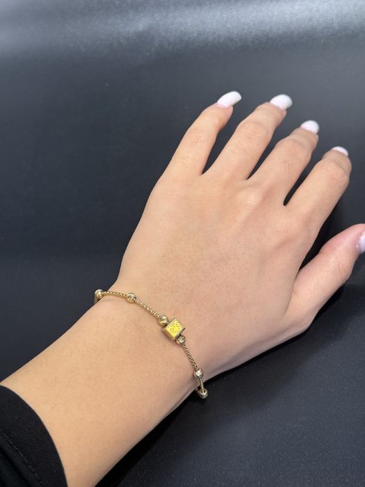 Золото 585  Браслет Масса: 3,35