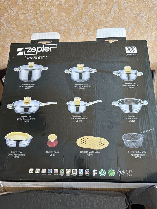 кухоные сковородки и кастрюли