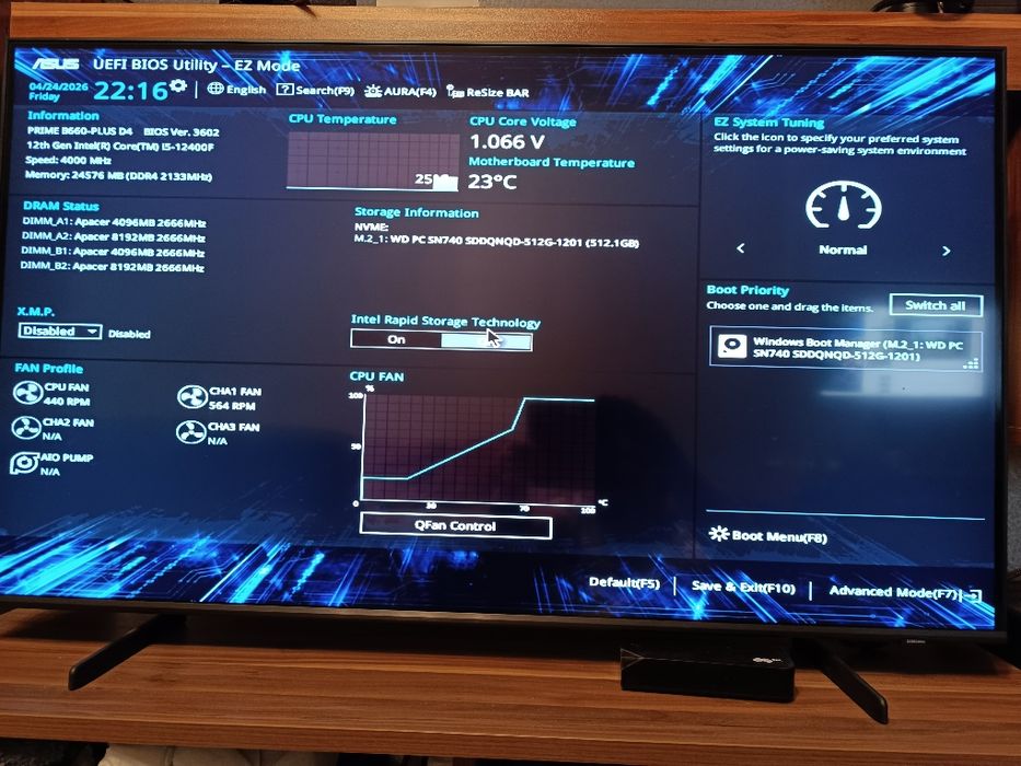 Гейм Рс  Alphard I5 12400F/24 gb ddr4/RTX 2070
