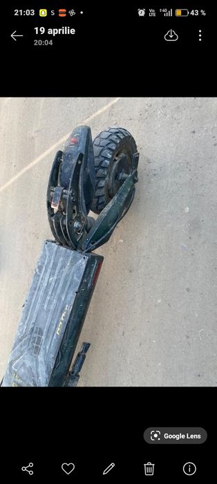 Trotinetă electrica g2 pro cu 2 motoare (dați mesaj in privat pentru piese)