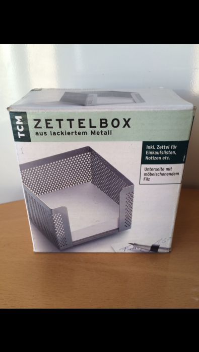 Офис кутия TCM, метална, Нова!