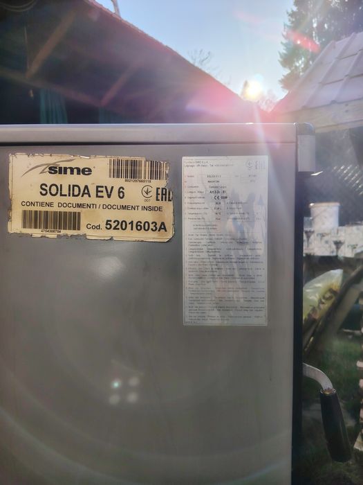 Centrală termică pe lemne din fontă