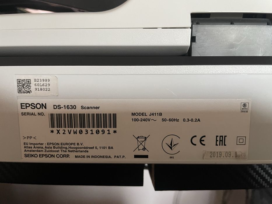 Vand scanner Epson WorkForce DS-1630