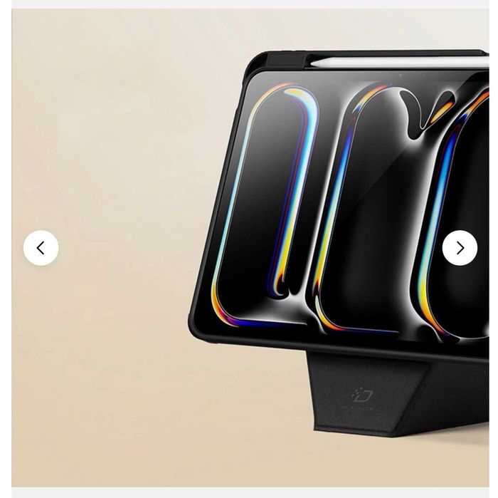 Калъф за iPad Pro 11" (2024/20025) Dux Ducis Vers черен