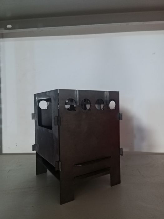 Печь щепочница разборная