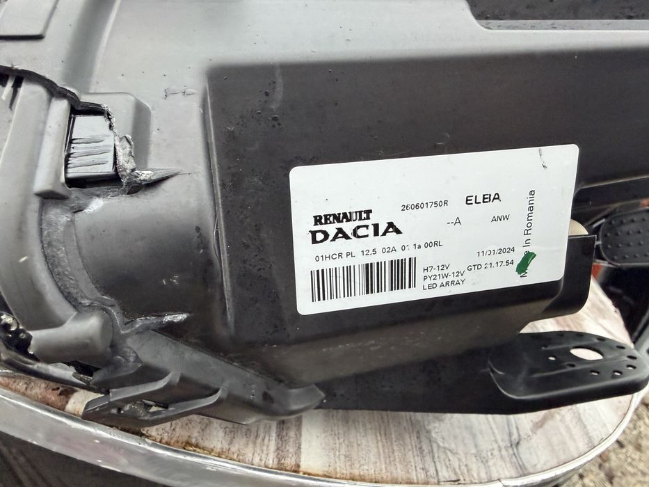 Фар Dacia Sandero 3/Logan 3/ Jogger