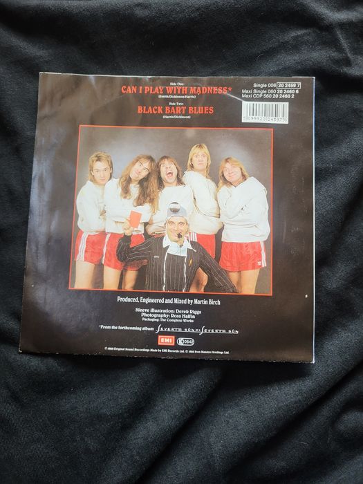 Iron Maiden-Can i play with madness-сингъл 1988г