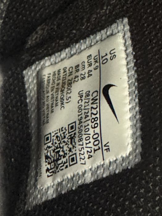 af1 mid black marime 44