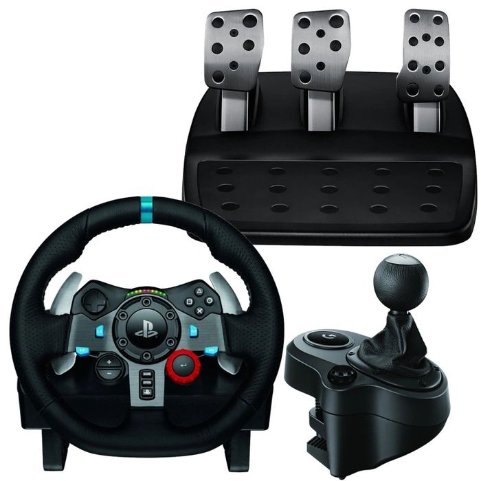 Руль Logitech G29 + коробка передач. Абсолютно новый запечатанный