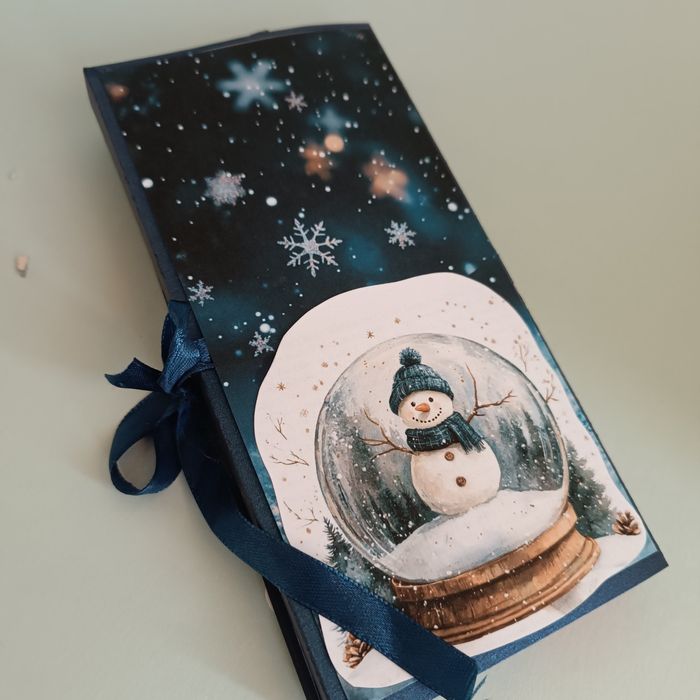 Персонални дизайнерски картички с шоколад