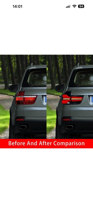 Нови ЛЕД Стопове БМВ Е70 Х5-G05 Визия 07-13г. BMW X5 E70 LED Dynamic