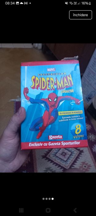 DVD Spectacular Spider-Man – Colecție completă 6 volume