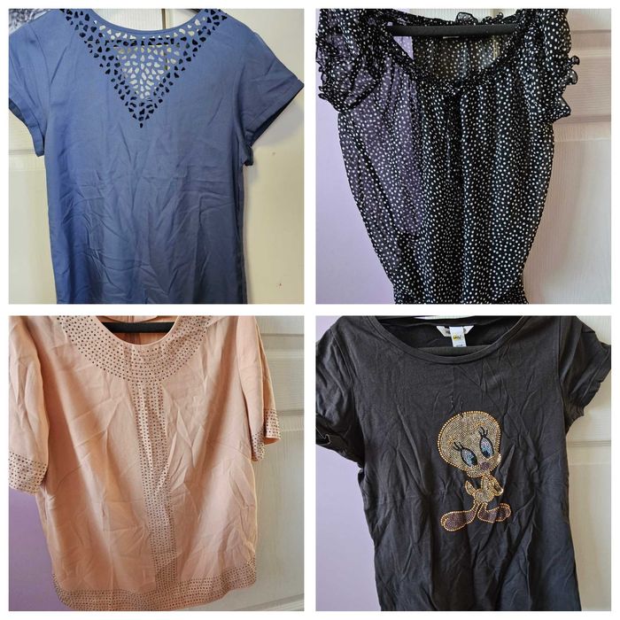Дамски лотове тениски и рокли