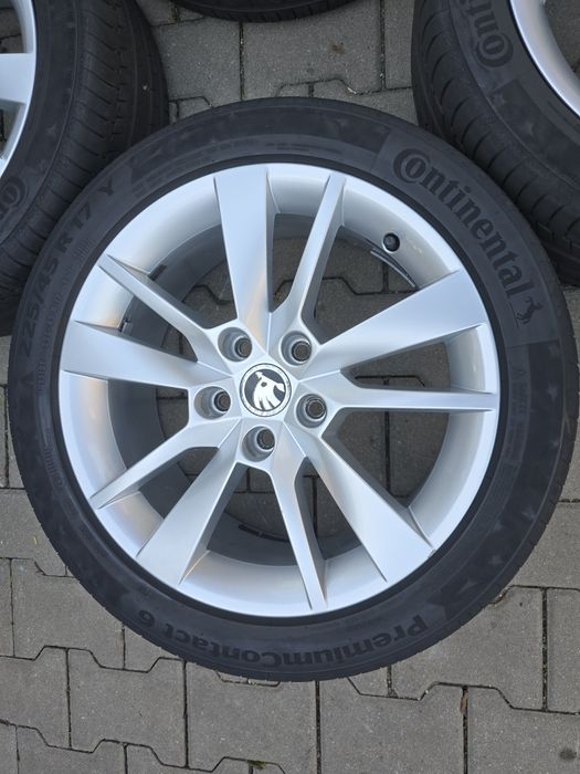 Set Jante Originale Skoda Octavia 17" 225/45 R17, 5x112, VW Seat Audi