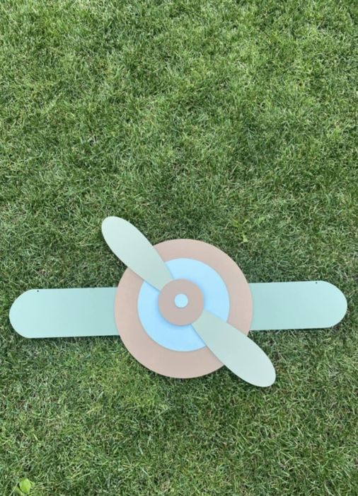 Figurine avion și nori din HDF de 3 mm