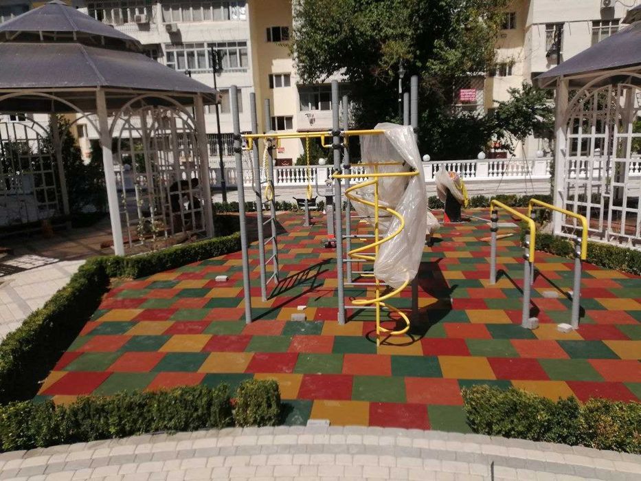 Резиновое покрытие. Плитка и бесшовная резина. Склад в ТАШКЕНТЕ!!!