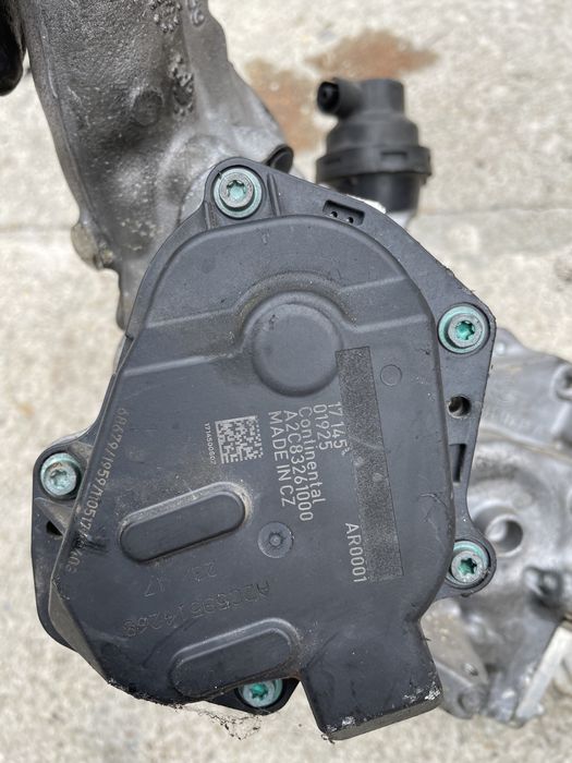 Racitor + egr Mercedes w212 euro 5 2.2 e class