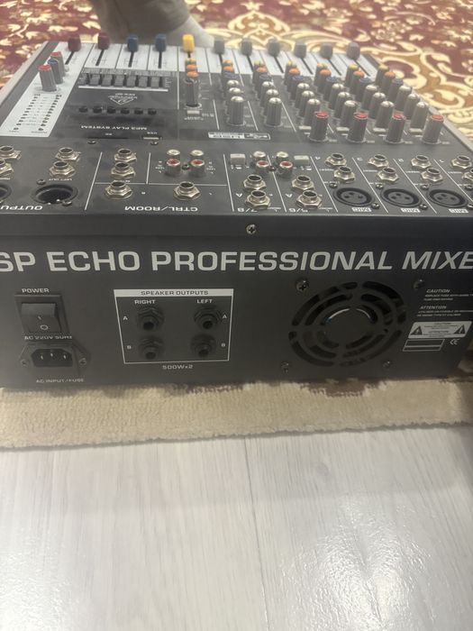 Behringer pfx-8p 3/1 500 x2 каналына