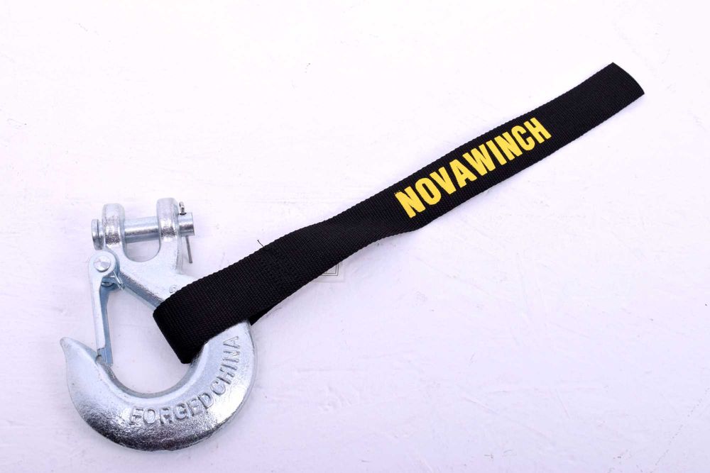 Усилена Английска  Лебедка NOVAWINCH NVT 12000S със синтетично въже