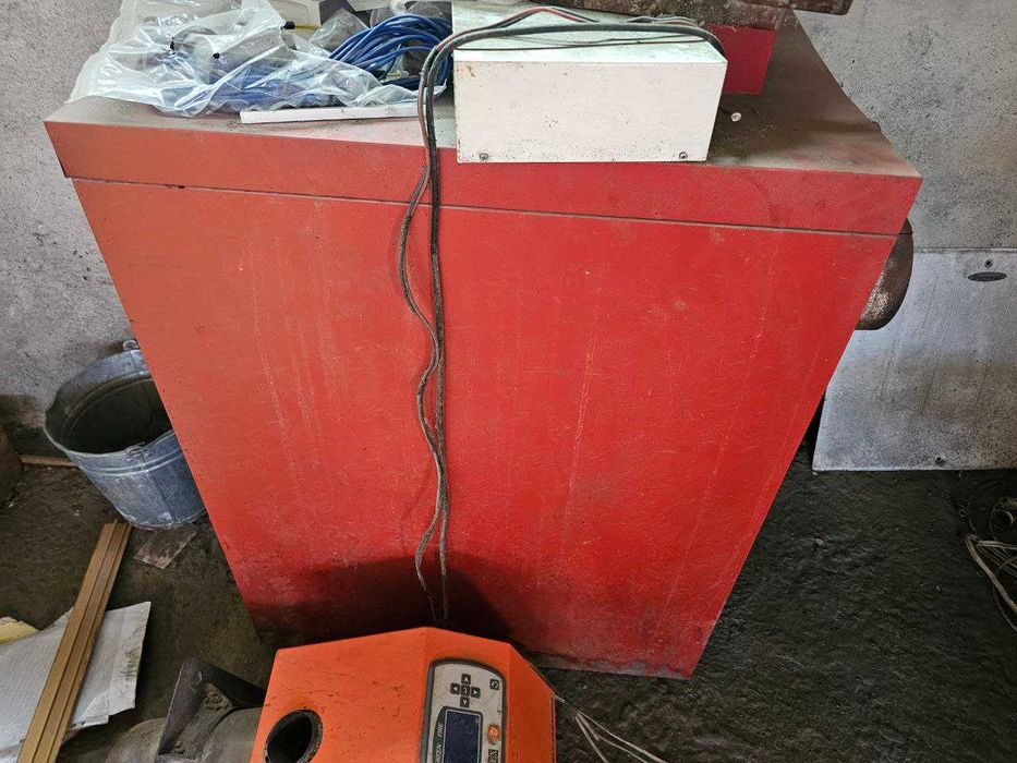 Пелетна горелка + котел + бункер | дървесни пелети|Self Cleaning|40 kW