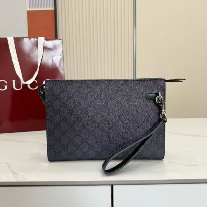 Чанта Gucci Grey Trim Pouch