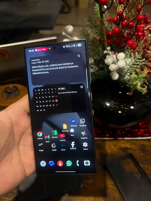 Samsung S24 Ultra 256gb + Samsung Wireless Charger Duo