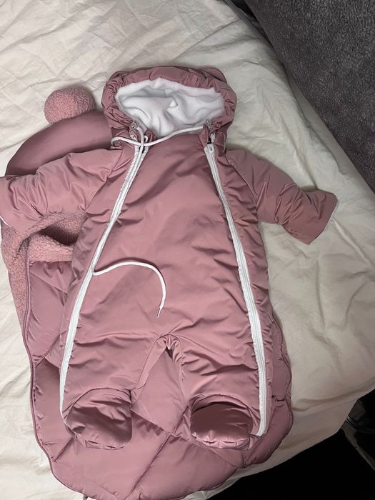 Комбинезон с конвертом для новорожденного, зима