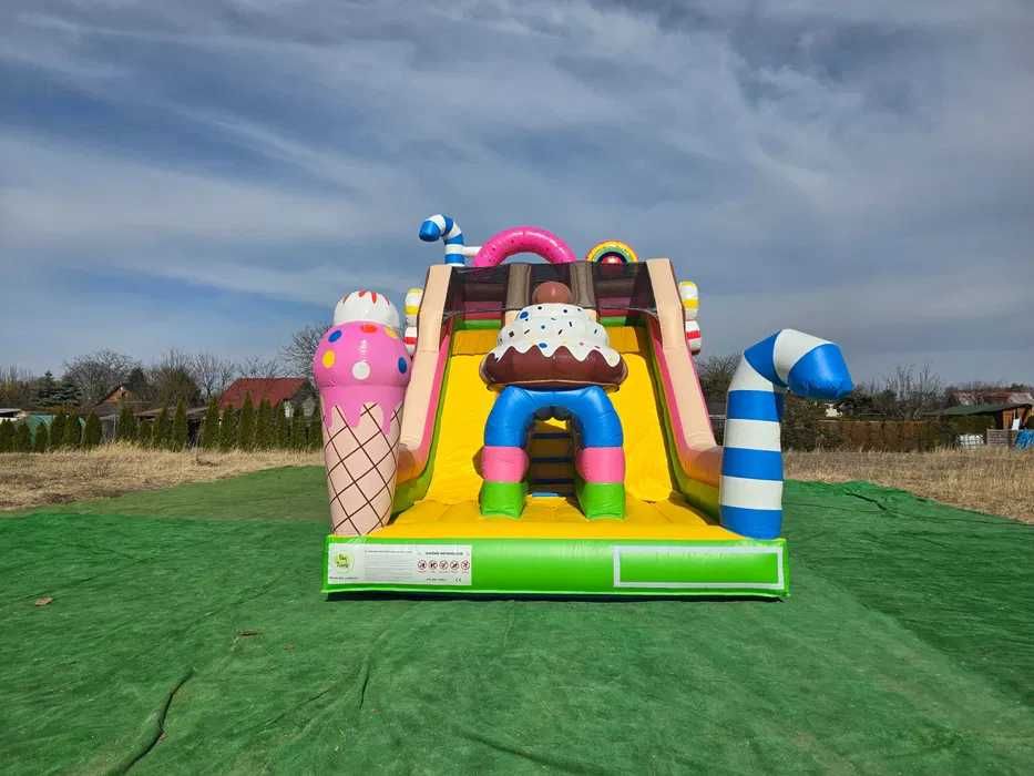 Tobogan gonflabil | Castel gonflabil | Loc de joacă gonflabil | Cursă cu obstacole +48 515 534 373 (WhatsApp)